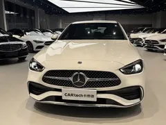 2022 Mercedes-Benz C-Class C 200 L Sport, белый — фото 2