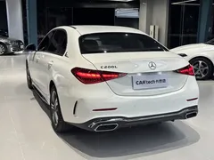 2022 Mercedes-Benz C-Class C 200 L Sport, белый — фото 11