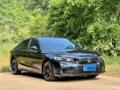 2022 Honda Civic 240TURBO CVT, синий — фото 3