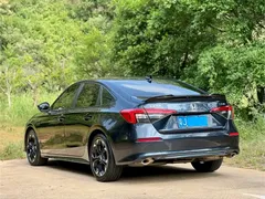 2022 Honda Civic 240TURBO CVT, синий — фото 4