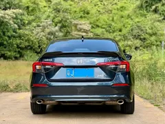 2022 Honda Civic 240TURBO CVT, синий — фото 5