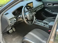 2022 Honda Civic 240TURBO CVT, синий — фото 7