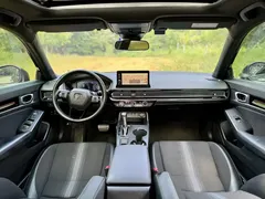 2022 Honda Civic 240TURBO CVT, синий — фото 9
