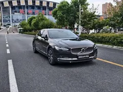 2021 Volvo S90, чёрный — фото 3