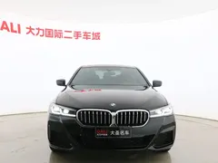 2022 BMW 5 Series 5 530Li M, чёрный — фото 2