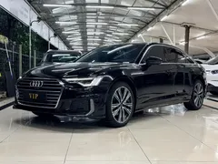2022 Audi A6L 45 TFSI, чёрный — фото 1