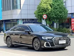 2024 Audi A8L 55 TFSI quattro Flagship, чёрный — фото 2