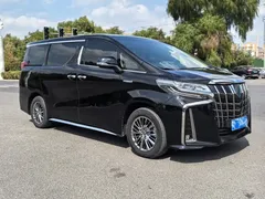 2023 Toyota Alphard Hybrid 2.5L, чёрный — фото 2
