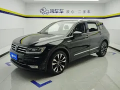 2021 Volkswagen Tiguan L 330TSI AT 2WD R-Line, чёрный — фото 1