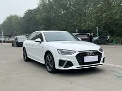 2022 Audi A4L 40 TFSI, белый — фото 3
