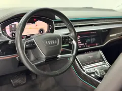 2021 Audi A8L 50 TFSI quattro Comfort, чёрный — фото 7