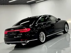 2021 Audi A8L 50 TFSI quattro Comfort, чёрный — фото 26