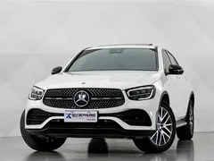 2021 Mercedes-Benz GLC Coupe GLC 300 4MATIC SUV, белый — фото 2