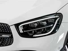 2021 Mercedes-Benz GLC Coupe GLC 300 4MATIC SUV, белый — фото 4