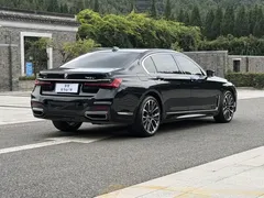 2021 BMW 7 Series 740Li xDrive Executive M Sport Package, чёрный — фото 11