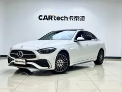 2022 Mercedes-Benz C-Class C 260 L Sport, белый — фото 3