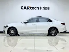 2022 Mercedes-Benz C-Class C 260 L Sport, белый — фото 6