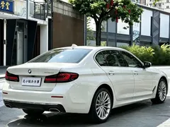 2022 BMW 5 Series 5 530Li, белый — фото 7