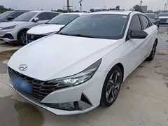 2021 Hyundai Elantra 1.5L CVT GLX Elite, белый — фото 2