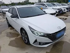 2021 Hyundai Elantra 1.5L CVT GLX Elite, белый — фото 4