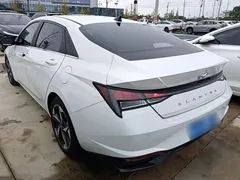 2021 Hyundai Elantra 1.5L CVT GLX Elite, белый — фото 5