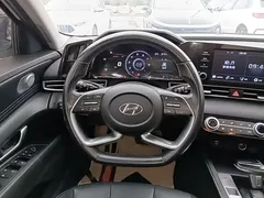 2021 Hyundai Elantra 1.5L CVT GLX Elite, белый — фото 11