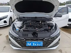 2021 Hyundai Elantra 1.5L CVT GLX Elite, белый — фото 20
