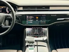 2021 Audi A8L 55 TFSI quattro, чёрный — фото 15