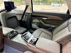 2021 Audi A8L 55 TFSI quattro, чёрный — фото 18