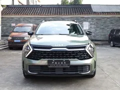2023 Kia Sportage 2.0L HEV 2WD Flagship, зелёный — фото 2