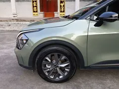 2023 Kia Sportage 2.0L HEV 2WD Flagship, зелёный — фото 25