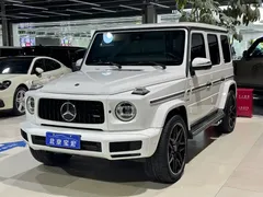 2022 Mercedes-Benz G-Class G 500, белый — фото 1