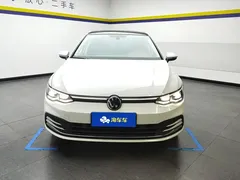 2021 Volkswagen Golf 280TSI DSG Pro, белый — фото 2