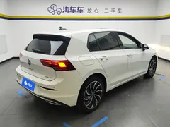 2021 Volkswagen Golf 280TSI DSG Pro, белый — фото 3