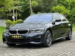 2022 BMW 3 Series 325Li M Sport, чёрный — фото 1