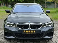 2022 BMW 3 Series 325Li M Sport, чёрный — фото 2