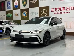 2023 Volkswagen Golf 280TSI DSG R-Line Lite, белый — фото 1