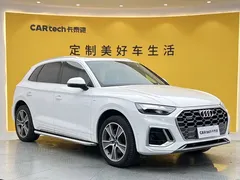 2022 Audi Q5L 40T Luxury Dynamic, белый — фото 2