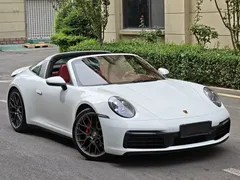 2022 Porsche 911 Targa 4 3.0T, белый — фото 3
