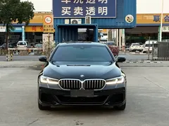 2022 BMW 5 Series 5 530Li xDrive M, чёрный — фото 2