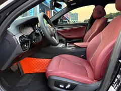 2022 BMW 5 Series 5 530Li xDrive M, чёрный — фото 11