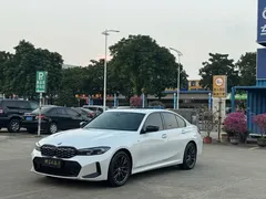 2023 BMW 3 Series 3 330i M, белый — фото 1