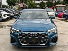 2022 Audi A3 Sportback 35 TFSI, синий — фото 2