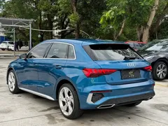 2022 Audi A3 Sportback 35 TFSI, синий — фото 3