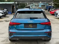 2022 Audi A3 Sportback 35 TFSI, синий — фото 4