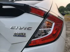 2021 Honda Civic Hatchback 220TURBO CVT, белый — фото 17