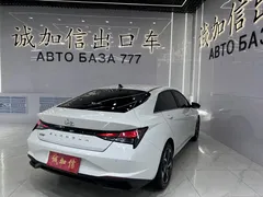 2022 Hyundai Elantra 1.5L CVT GLX Elite, белый — фото 4