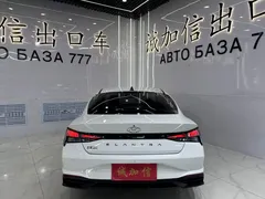 2022 Hyundai Elantra 1.5L CVT GLX Elite, белый — фото 5