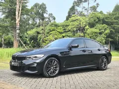2021 BMW 3 Series 325Li M Sport Night Package, чёрный — фото 1