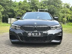2021 BMW 3 Series 325Li M Sport Night Package, чёрный — фото 2